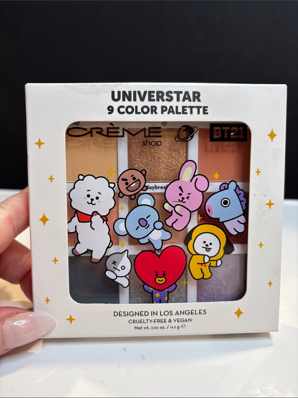 Universtar BT21 9-Color Eyeshadow Palette —